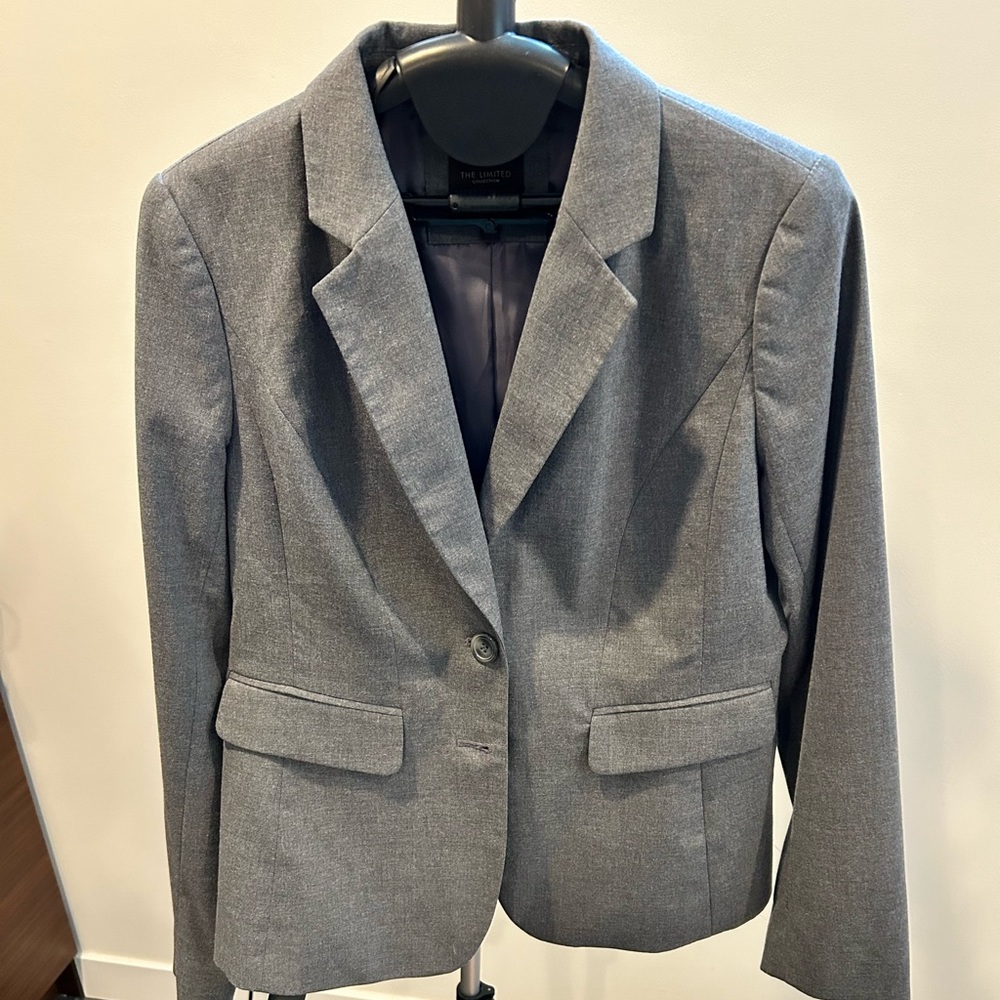 The Limited collection grey suit jacket